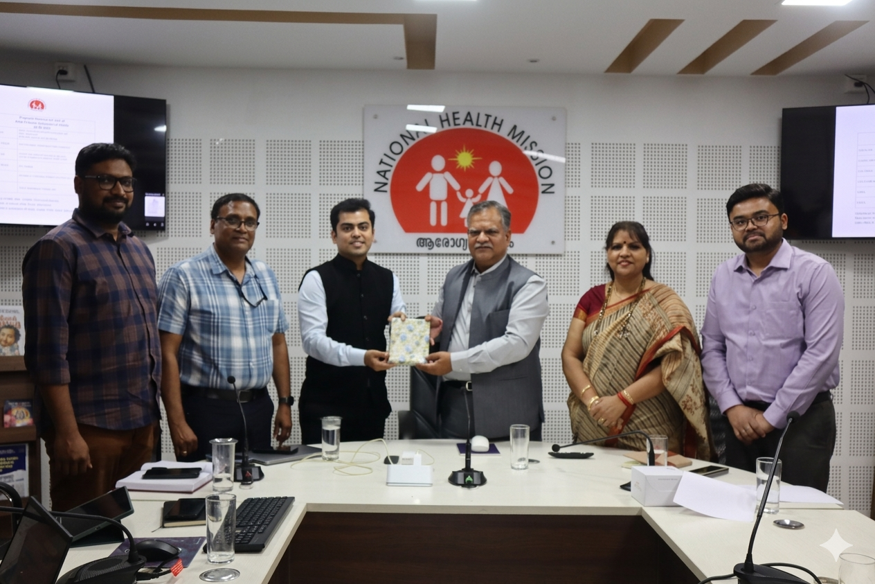 NHM OFFICIALS MEETING WITH UP STATE TRANSFORMATION COMMISSION TEAM