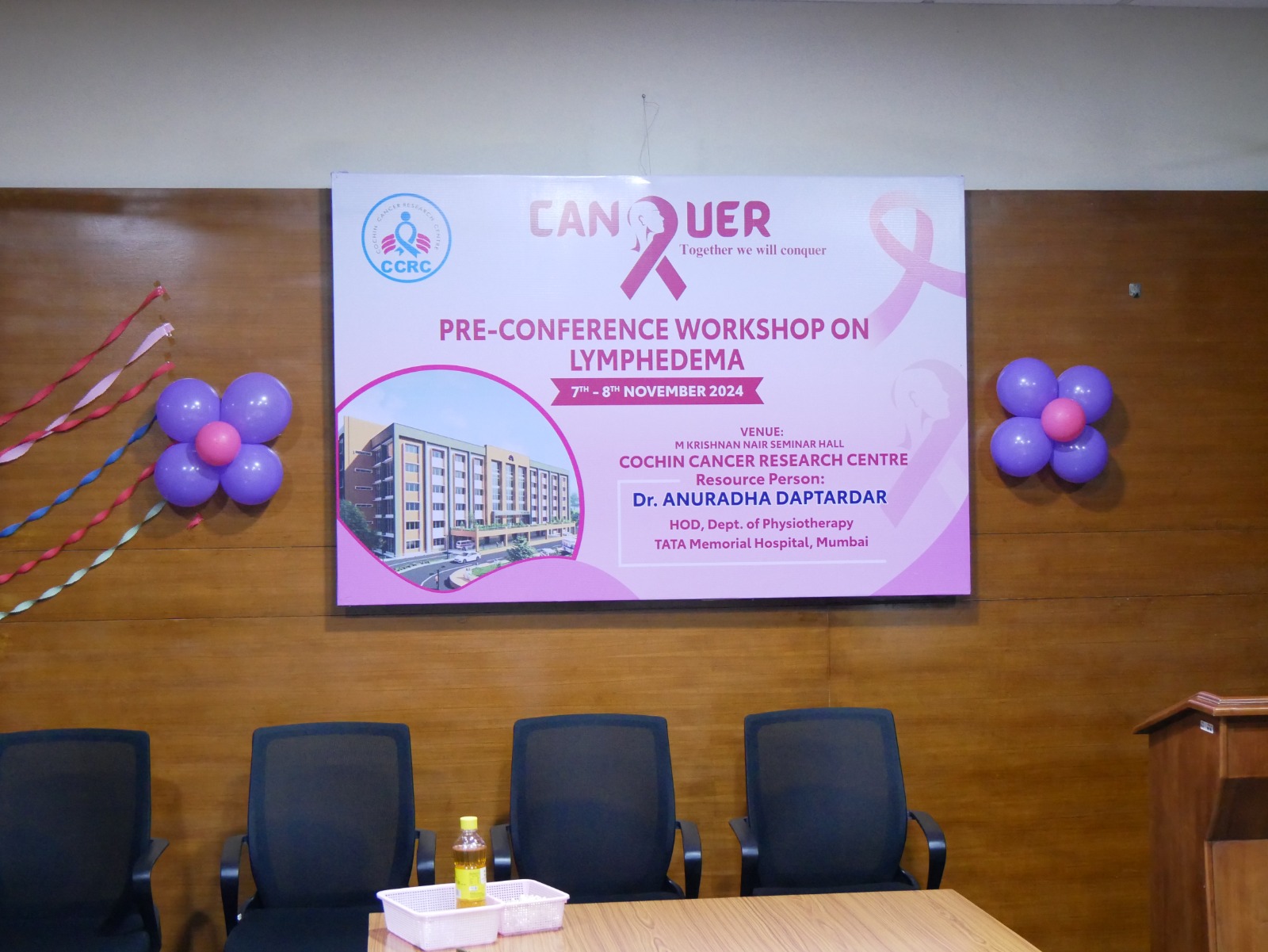 CCRC -WORKSHOP ON LYMPHEDEMA